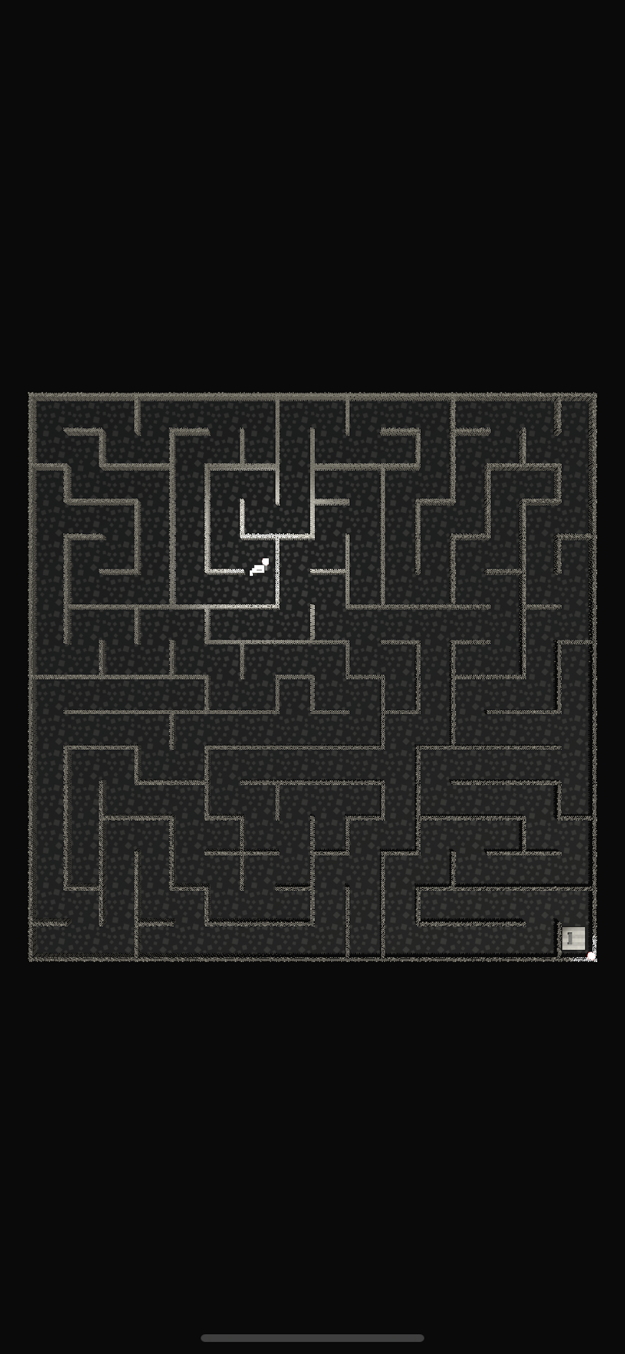 screenshot classic with full view of maze